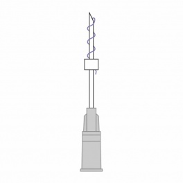 Мезонити Velancia PDO SCREW 27G 40mm USP (5-0)